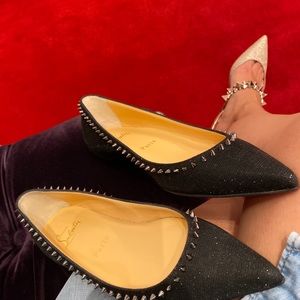 Christian Louboutin Anjalina Flats Size 5